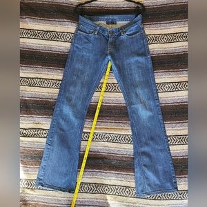 Levi's Eco Bootcut Women's Jeans Size 6/28 Mid Rise Cotton Blue Denim